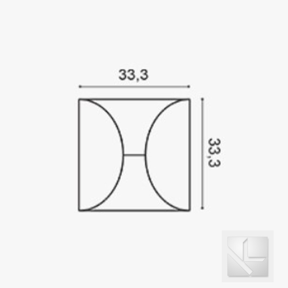 Стінова 3D панель Orac Decor W107